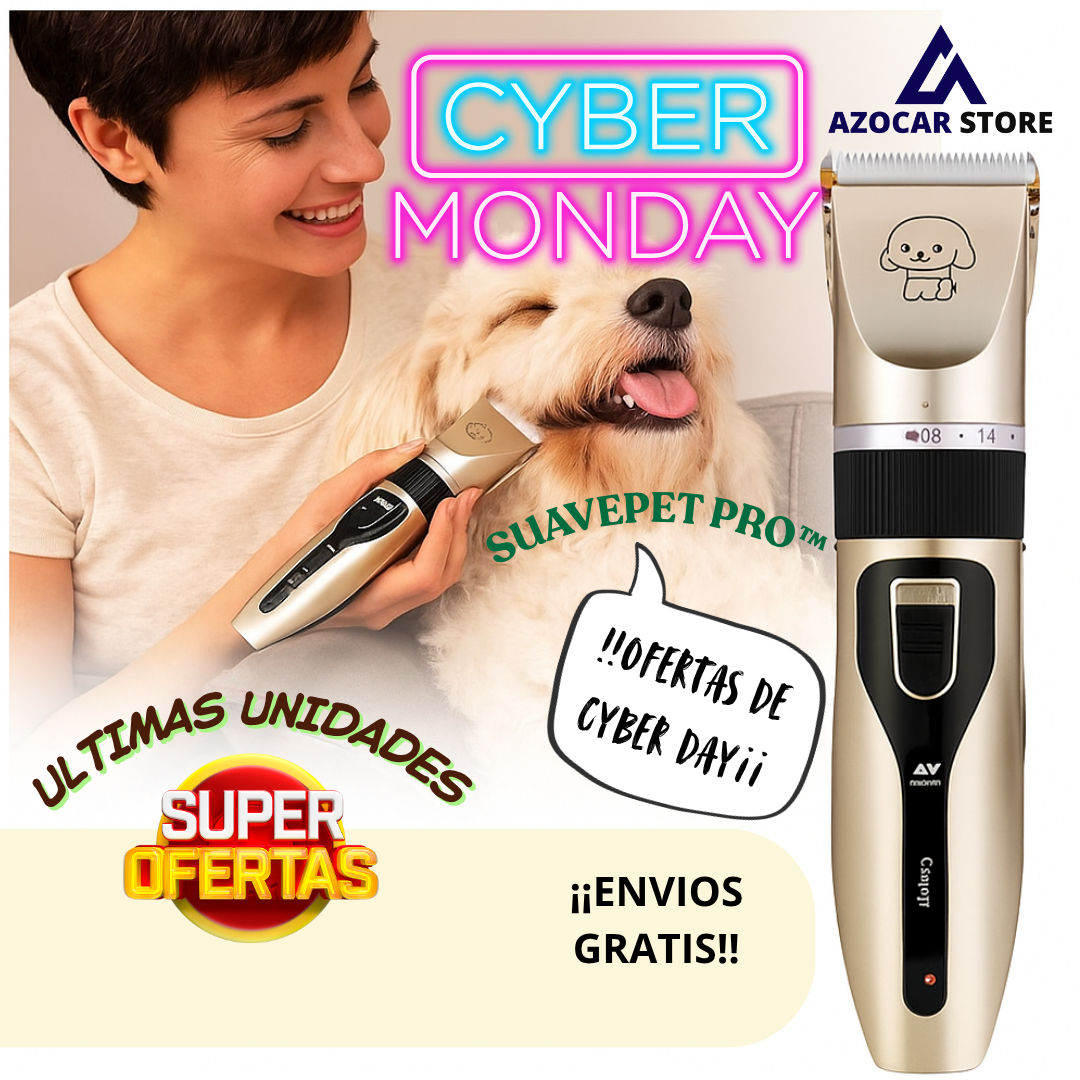 SUAVEPET PRO™ “Suavidad, silencio y estilo en cada pasada.”